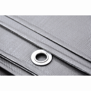 Krycia plachta 260g/m2 strieborná - Veľkosť: 2x6m