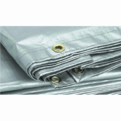 Krycia plachta 210g/m2 - strieborná